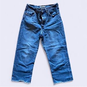 Levi's Dark Wash Ribcage Jeans